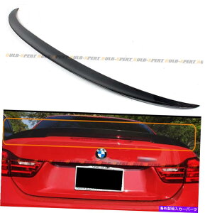 CO GAp[c 2014-2020 BMW 428i 435i F33Ro[`u̖{̃J[{t@Co[gNX|C[EBOEBO REAL CARBON FIBER TRUNK SPOILER WING FOR 2014-2020 BMW 428i 435i F33 CONVERTIBLE