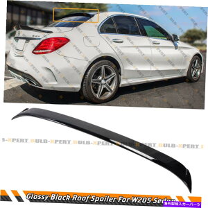 CO GAp[c 15-21ZfXCNXW205 C300 C63 4DRZ_̂߂̃OXubNA[tl^o GLOSS BLACK REAR ROOF SPOILER FOR 15-21 MERCEDES C-CLASS W205 C300 C63 4DR SEDAN
