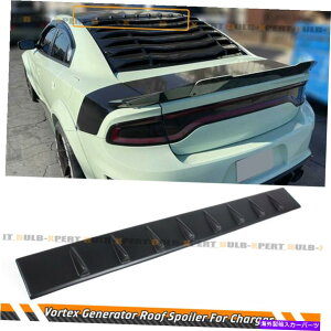 CO GAp[c 2015-2022_bW[d탊AEBhE[t{ebNXWFl[^[l^oftN^[ FOR 2015-2022 DODGE CHARGER REAR WINDOW ROOF VORTEX GENERATOR SPOILER DEFLECTOR