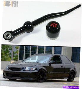 CO GAp[c 1988N2000Ñz_VrbNuNfAxhV[gX[Vt^[+^CvRVtgmu FOR 1988-2000 HONDA CIVIC BLK DUAL BEND SHORT THROW SHIFTER+ TYPE R SHIFT KNOB