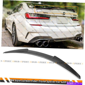CO GAp[c 2019-2022 BMW G20 M340I 330I G80 M3 M4X^C{̃J[{t@Co[gNX|C[ FOR 2019-2022 BMW G20 M340i 330i G80 M3 M4 STYLE REAL CARBON FIBER TRUNK SPOILER