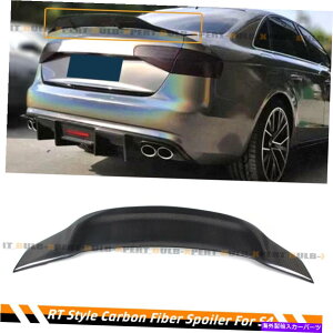�C�O�� �G�A���p�[�c 2013-2016 Audi S4 B8.5�Z�_���_�b�N�r��RT�X�^�C���J�[�{���t�@�C�o�[�g�����N�X�|�C���[ FOR 2013-2016 AUDI S4 B8.5 SEDAN DUCKBILL RT STYLE CARBON FIBER TRUNK SPOILER�y���s�A���i�z