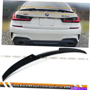 CO GAp[c 19-22 BMW G20 330I M340I M3 G80OXubNM4X^CnCLbNgNX|C[ FOR 19-22 BMW G20 330i M340i M3 G80 GLOSS BLACK M4 STYLE HIGHKICK TRUNK SPOILER