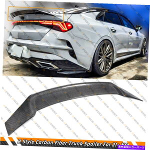 CO GAp[c 2021-23 kia k5 lxs gt ex realYf@rX^C_bNrgNX|C[ FOR 2021-23 KIA K5 LX LXS GT EX REAL CARBON FIBER R STYLE DUCKBILL TRUNK SPOILER