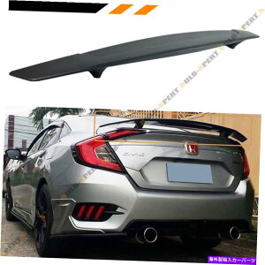 CO GAp[c 16-2021z_VrbNFC10RX^CAgNX|C[EBOW/ LEDu[L FOR 16-2021 HONDA CIVIC FC 10TH GEN R STYLE REAR TRUNK SPOILER WING W/ LED BRAKE