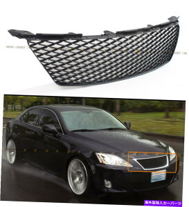 CO GAp[c 2006N2008ÑNTXIS250 IS350 FX|[cX^Ctgop[njJbVO FOR 2006-2008 LEXUS IS250 IS350 F SPORT STYLE FRONT BUMPER HONEYCOMB MESH GRILLE