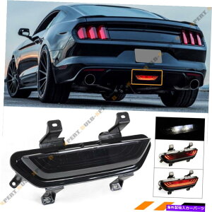 CO GAp[c 2015-17̃X^O_[NFF1Xg{t[LEDAo[XtHOu[LCg FOR 2015-17 MUSTANG DARK TINTED F1 STROBE FLOW LED REAR REVERSE FOG BRAKE LIGHTS