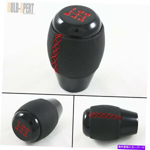 CO GAp[c g^MR2 GTSXpC_[ubNbhM12 x 1.25XbhU[Vt^[Vtgmup FOR TOYOTA MR2 GTS SPYDER BLACK RED M12 X 1.25 THREAD LEATHER SHIFTER SHIFT KNOB