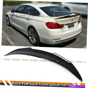 CO GAp[c 2014-19 BMW F36 4V[YON[y4DROXubNPSMX^CgNX|C[ FOR 2014-19 BMW F36 4 SERIES GRAN COUPE 4DR GLOSS BLACK PSM STYLE TRUNK SPOILER