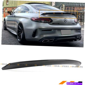 CO GAp[c 17-2021̃ZfXxcW205 2DRN[yJ[{t@Co[MCAqgNX|C[ FOR 17-2021 MERCEDES BENZ W205 2DR COUPE CARBON FIBER MC DUCKBILL TRUNK SPOILER