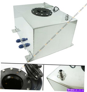 CO GAp[c 8K30.5L|bVꂽA~jE[X/htgRdrK\^NtxZ_[ 8 GALLON 30.5L POLISHED ALUMINUM RACING/DRIFT FUEL CELL GAS TANK W/ LEVEL SENDER