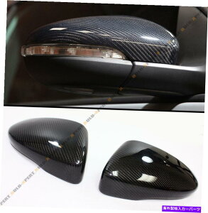 CO GAp[c 2011-2016tHNX[QTCbREOS CCJ[{t@Co[~[Jo[̌ For 2011-2016 VolksWagen Scirocco EOS CC Carbon Fiber Mirror Cover Replacement