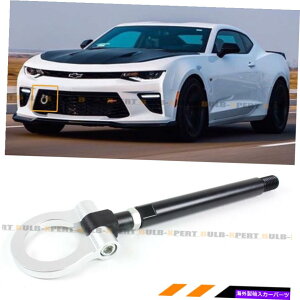 CO GAp[c 2016-19V{[J}LS LT BLKVo[op[܂肽ݎOlWtbN FOR 2016-19 CHEVY CAMARO LS LT BLK SILVER BUMPER FOLDING RING SCREW ON TOW HOOK