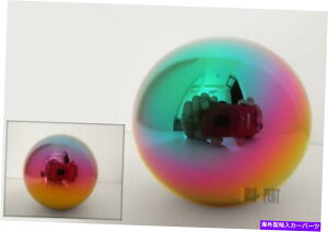 CO GAp[c z_wr[EFCgM10 x 1.5mm}jAlINEh{[Vtgmup FOR HONDA HEAVY WEIGHTED M10 X 1.5MM MANUAL NEO CHROME ROUND BALL SHIFT KNOB
