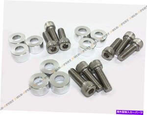 CO GAp[c Vo[9PC 8mm}jz[hJbvbV[{ghXAbvLbgAcura Integra DC2 RSX SILVER 9PC 8MM MANIFOLD CUP WASHER BOLT DRESS UP KIT FOR ACURA INTEGRA DC2 RSX