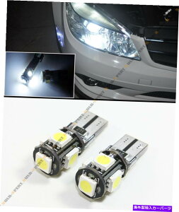 CO GAp[c yA[6KsAzCg5 SMD LEDLoXG[t[T10 194 168 W5Wd PAIR EURO 6K PURE WHITE 5 SMD LED CANBUS ERROR FREE T10 194 168 W5W LIGHT BULB