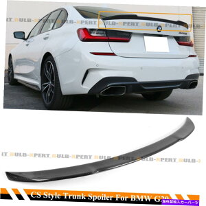 �C�O�� �G�A���p�[�c 19-22 BMW G20 3�V���[�Y330i G80 M3 CS�X�^�C���J�[�{���t�@�C�o�[�g�����N�X�|�C���[�E�B���O FOR 19-22 BMW G20 3 SERIES 330i G80 M3 CS STYLE CARBON FIBER TRUNK SPOILER WING