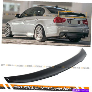 CO GAp[c 2006-11 BMW E90 3V[YM3Z_PSMX^ĈubNgNX|C[EBO FOR 2006-11 BMW E90 3 SERIES M3 SEDAN PSM STYLE GLOSSY BLACK TRUNK SPOILER WING