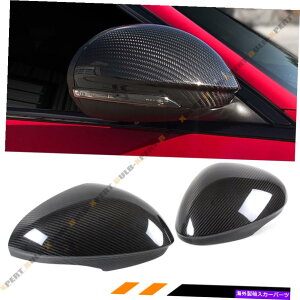 CO GAp[c 2017-2022 Alfa Romeo Giulia QuadrifoglioJ[{t@Co[TCh~[Jo[Lbv FOR 2017-2022 ALFA ROMEO GIULIA QUADRIFOGLIO CARBON FIBER SIDE MIRROR COVER CAPS