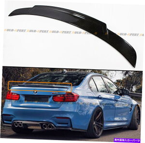 CO GAp[c 2015-18 BMW F80 M312-18 F30 HighKickgJ[{t@Co[gNX|C[ For 2015-18 BMW F80 M3 & 12-18 F30 Highkick Extended Carbon Fiber Trunk Spoiler