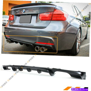 CO GAp[c 2012-18 BMW F30 F31 M SPORT MPX^CNAbhGL][Xg`bvAop[fBt[U[ FOR 2012-18 BMW F30 F31 M SPORT MP STYLE QUAD EXHAUST TIP REAR BUMPER DIFFUSER