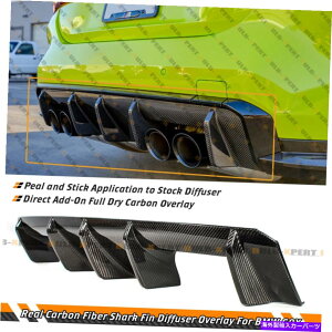 �C�O�� �G�A���p�[�c 2021-23 BMW G80 M3 G82 G83 M4�̃A�h�I�����A���J�[�{���t�@�C�o�[���A�o���p�[�f�B�t���[�U�[ Add-On Real Carbon Fiber Rear Bumper Diffuser For 2021-23 BMW G80 M3 G82 G83 M4�y���s�A���i�z