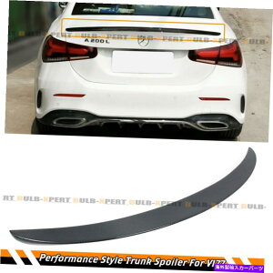 �C�O�� �G�A���p�[�c 2019-2022�����Z�f�X�x���cV177�N���X�Z�_��AMG�J�[�{���t�@�C�o�[�g�����N�X�|�C���[ FOR 2019-2022 MERCEDES BENZ V177 A CLASS SEDAN AMG CARBON FIBER TRUNK SPOILER