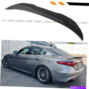 CO GAp[c 2017-22 ALFA ROMEO GIULIA HIGHKICK DUCKBILLJ[{t@Co[gNX|C[EBO FOR 2017-22 ALFA ROMEO GIULIA HIGHKICK DUCKBILL CARBON FIBER TRUNK SPOILER WING