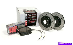 brake disc rotor STOPTECH 979.40003F STOPTECH SPORT BRAKE KIT FITS 02-03 CIVIC Stoptech 979.40003F Stoptech Sport Brake Kit Fits 02-03 Civic�y���s�A���i�z