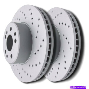 brake disc rotor SP�p�t�H�[�}���XC54-129�N���X�h�����h�u���[�L���[�^�[ZRC�R�[�e�B���OL/R PR�t�����g SP Performance C54-129 Cross Drilled Brake Rotors ZRC Coating L/R Pr Front�y���s�A���i�z