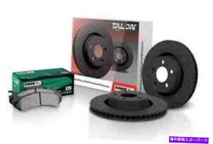 brake disc rotor HAWK HKC4345.266Y TALON STREET ROTOR�����BRAKE PAD KIT�N���X�h�����ƃX���b�g Hawk HKC4345.266Y Talon Street Rotor And Brake Pad Kit Cross Drilled And Slotted�y���s�A���i�z