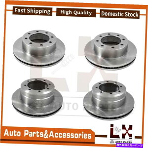 brake disc rotor 4PCS�f�����S�f�B�X�N�u���[�L���[�^�[�t�����g���A�t�B�b�gF-350�X�[�p�[�f���[�e�B�t�H�[�h2005-2012 4PCS DuraGo Disc Brake Rotor Front Rear Fits F-350 Super Duty Ford 2005-2012�y���s�A���i�z