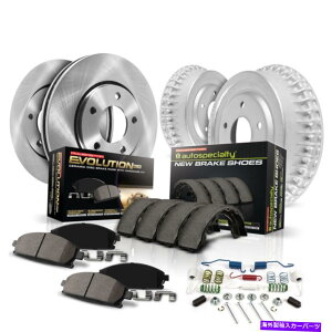 brake disc rotor Pontiac Firebird�̃p���[�X�g�b�v�u���[�L�L�b�g1994-1997�t�����g����у��A�I�[�g�X�y�V�A���e�B Power Stop Brake Kit For Pontiac Firebird 1994-1997 Front & Rear Autospecialty�y���s�A���i�z