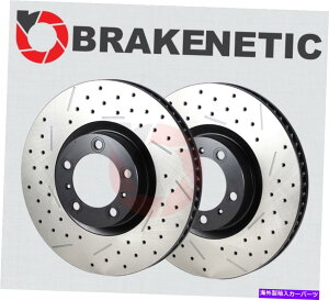 brake disc rotor [�t�����g�Z�b�g] Brakenetic Premium Drilled Slotted Brake Disc Rotors BNP37070.DS [FRONT SET] BRAKENETIC PREMIUM Drilled Slotted Brake Disc Rotors BNP37070.DS�y���s�A���i�z