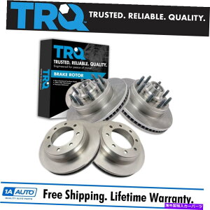brake disc rotor TRQ�u���[�L���[�^�[�Z�b�g�t�B�b�g2008-2014�t�H�[�hE-150 E-250 2008-2019 E-350�X�[�p�[�f���[�e�B TRQ Brake Rotor Set Fits 2008-2014 Ford E-150 E-250 2008-2019 E-350 Super Duty�y���s�A���i�z
