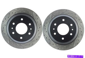 brake disc rotor 2002N2006ÑV{[gCuCU[exti43592j̃AyAfBXNu[L[^[ Rear PAIR Disc Brake Rotor for 2002-2006 Chevrolet Trailblazer EXT (43592)