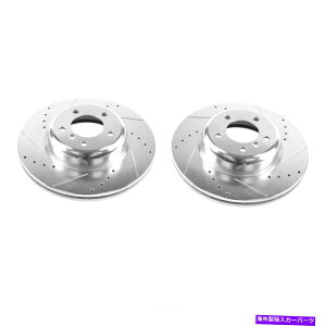 brake disc rotor �f�B�X�N�u���[�L���[�^�[�Z�b�g�t�����g�p���[�X�g�b�vEBR1215XPR Disc Brake Rotor Set Front Power Stop EBR1215XPR�y���s�A���i�z