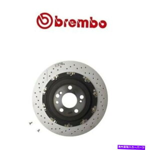 brake disc rotor ZfXSL65 AMGx[X6.0Lt[OhhfBXNu[L[^[u{09931523 For Mercedes SL65 AMG Base 6.0L Floated Drilled Disc Brake Rotor Brembo 09931523