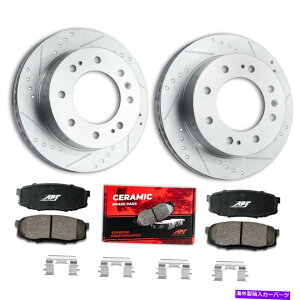 brake disc rotor 㕔h/Xbgu[L[^[ + GMC Sierra 3500 Classic DRW 2007ppbh Rear Zinc Drill/Slot Brake Rotors + Pads for GMC Sierra 3500 Classic DRW 2007