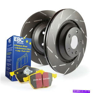 brake disc rotor EBC for Volvo C70 2006-2013 Front Brake Kit S9 YellowStuffALbgƂĔ̔ EBC For Volvo C70 2006-2013 Front Brake Kit S9 Yellowstuff, Sold As Kit