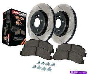 brake disc rotor STOPTECH 970.63011gbNptH[}X-2zC[fBXNu[LLbgt[^[t[^[t StopTech 970.63011 Truck Performance-2 Wheel Disc Brake Kit w/Slotted Rotors