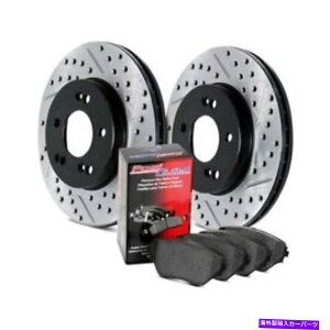 brake disc rotor �A�E�f�BQ5�p09-11 STOPTECH STREET DRILLILD��SLOTTED 1�s�[�X�t�����g�u���[�L�L�b�g For Audi Q5 09-11 StopTech Street Drilled & Slotted 1-Piece Front Brake Kit�y���s�A���i�z