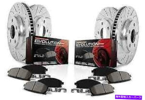 brake disc rotor �p���[�X�g�b�vK2725�t�����g/���AZ23�G�{�����[�V����04-08 RX-8�p�̃N���b�N�u���[�L�L�b�g Power Stop K2725 Front/Rear Z23 Evolution 1-Click Brake Kit for 04-08 RX-8�y���s�A���i�z