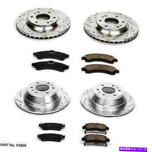 brake disc rotor �p���[�X�g�b�vK2058 Z23 Evolution 1 Rainier/Trailblazer�p�̃N���b�N�u���[�L�L�b�g Power Stop K2058 Z23 Evolution 1-Click Brake Kit for Rainier/Trailblazer�y���s�A���i�z