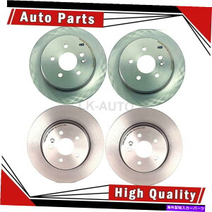 brake disc rotor ZfXxcML320 ML350p̃fBXNu[L[^[̃u{tgA4 Brembo Front Rear 4 Of Disc Brake Rotors For Mercedes-Benz ML320 ML350