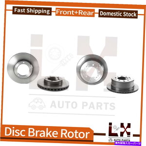 brake disc rotor 1998N2007Ñg^hN[U[ɐݒ肳ꂽtgAu{R[eBOOEu[L[^[Zbg Front & Rear Brembo Coated OE Brake Rotors Set For 1998-2007 Toyota Land