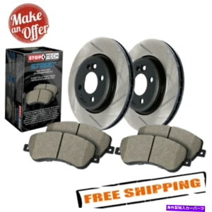 brake disc rotor StopTech 937.34024 Street Slotted 1�s�[�X�t�����g�u���[�L�L�b�g1997-2002 BMW Z3 StopTech 937.34024 Street Slotted 1-Piece Front Brake Kit for 1997-2002 BMW Z3�y���s�A���i�z
