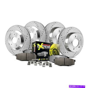 brake disc rotor XotHX^[18u[LLbgp[Xgbv1NbNXg[gEHA[Z26h For Subaru Forester 18 Brake Kit Power Stop 1-Click Street Warrior Z26 Drilled &