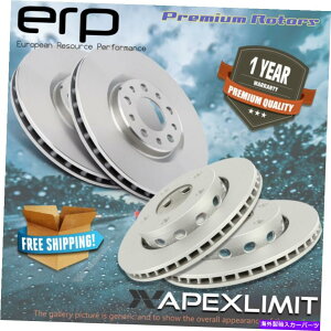 brake disc rotor 2007-2013NTXLS460 4zC[hCũtgуAv~A[^[ Front and Rear Premium Rotors for 2007-2013 Lexus LS460 4 Wheel Drive