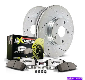brake disc rotor PowerStop K2915-26 08-19 INFINITI/NISSAN 350Z/M37�p�̃t�����g�u���[�L�f�B�X�N�p�b�h�L�b�g Powerstop K2915-26 Front Brake Disc Pad Kits for 08-19 Infiniti/Nissan 350Z/M37�y���s�A���i�z